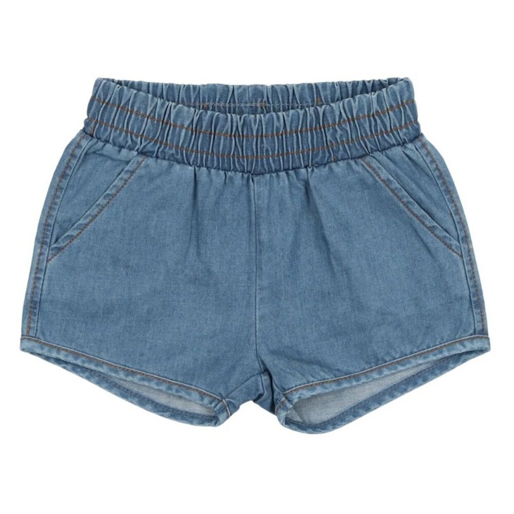 🆕NWT Lil Legs Dark Denim Track Shorts